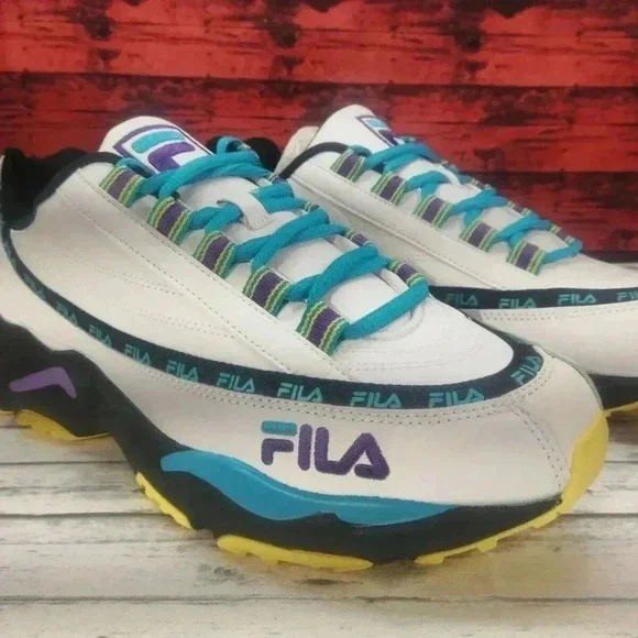 Fila | Shoes | Fila Mens Drst 97 Leather Trainer Logo  display picture 2